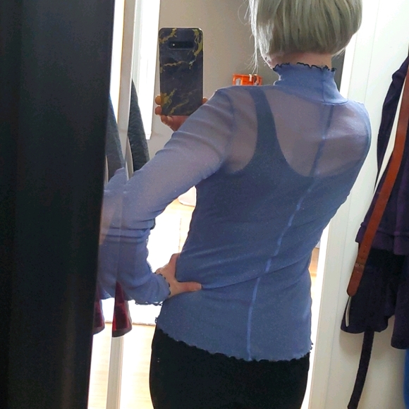 shimmer metallic top - Picture 3 of 7